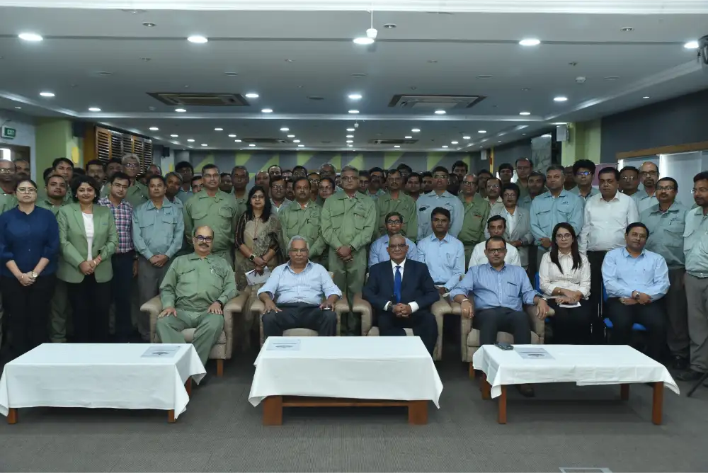 Dr. Purnendu Chatterjee visits the MCPI Plant at Haldia