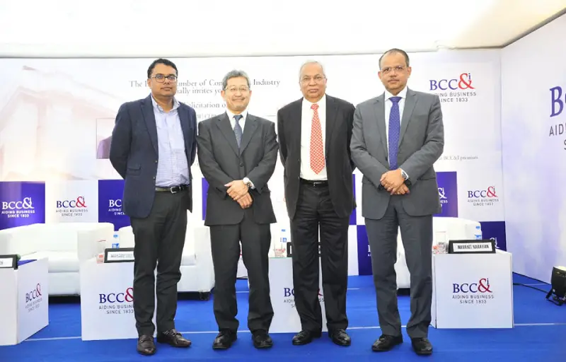 Mr. Manabu Chikumoto-san Felicitated by The Bengal Chamber of Commerce in Presence of Dr. Purnendu Chatterjee