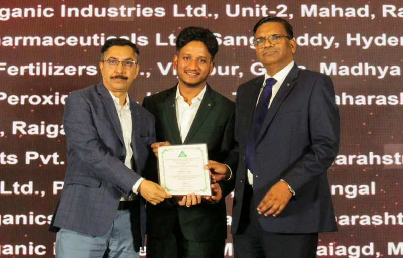 MCPI Receives Certificate of Appreciation from the National Safety Council of India